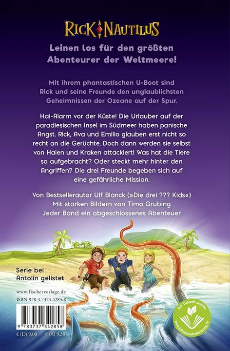 Actual product image Rick Nautilus – Angriff der Haie (German, Ulf Blanck, Timo Grubing, 2022)