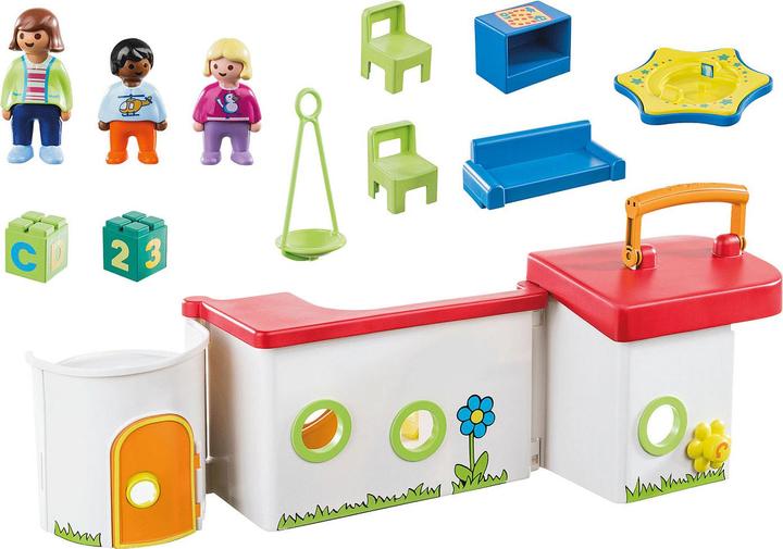 Produktbild Playmobil Mein Mitnehm-Kindergarten (70399, Playmobil 1.2.3)
