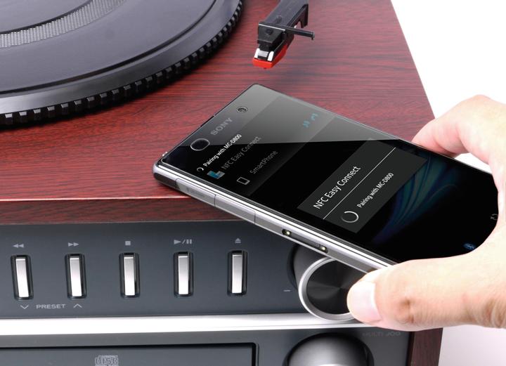 Actual product image TEAC Mc-D800 (Record player, CD player, Bluetooth, 2x 10 W)