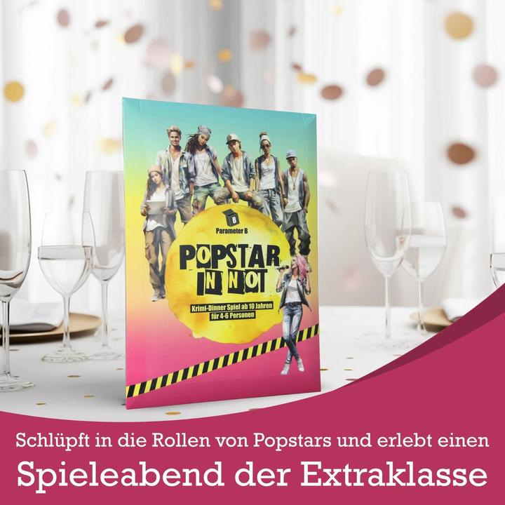 Produktbild Parameter B Popstar in Not - Krimidinner (Deutsch)