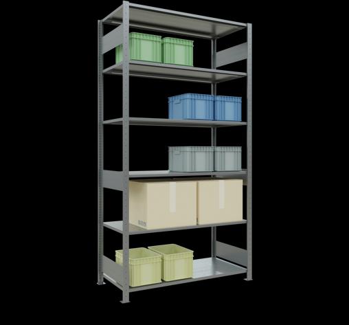 Image du produit Schulte Lagertechnik Elément départ MULTIplus150 avec traverse de longueur
