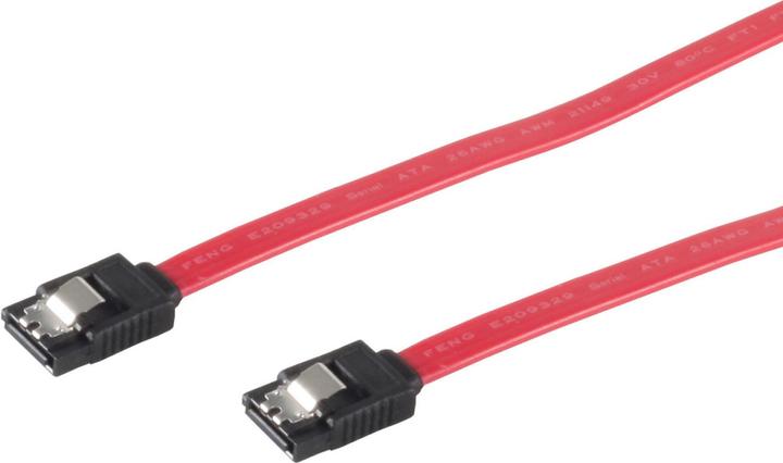 Shiverpeaks S/CONN maximum connectivity Câble de connexion SATA, mâle à mâle, avec fixation métallique, 0,3m
