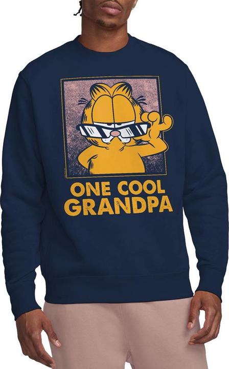 Immagine prodotto Garfield One Cool Grandpa Felpa Festa del Papà Adulto Unisex (XL)