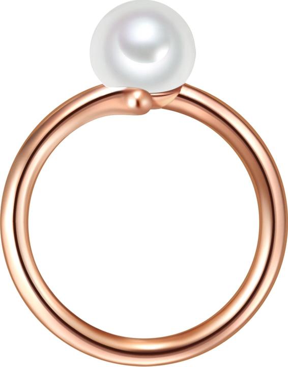 Image du produit Valero Pearls Femme argent sterling perle d'eau douce de culture or rose - 11338 (58, Argent 925)