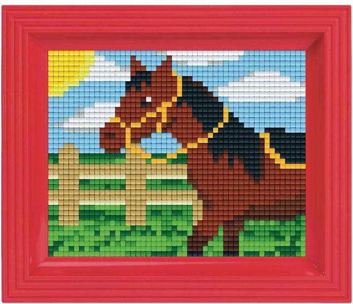 Actual product image Magni Pixel Mosaic Horse in Gift Box