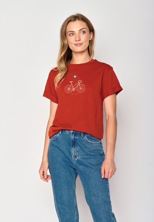 Produktbild Greenbomb Women's Bike Love Stop T-Shirt (M)