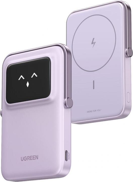 Actual product image Ugreen PB511 Uno, 10000mAh, 30W, QC + PD, Purple (10000 mAh, 30 W)