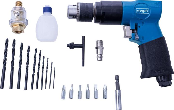 Produktbild Scheppach DruckluftBohrmaschine ZubehörSet (Netzbetrieb)