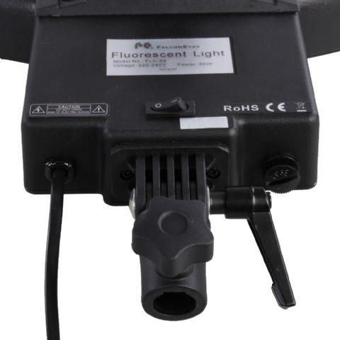 Actual product image Falcon Eyes Ring lamp FLC-65 65W + TMB-20Z