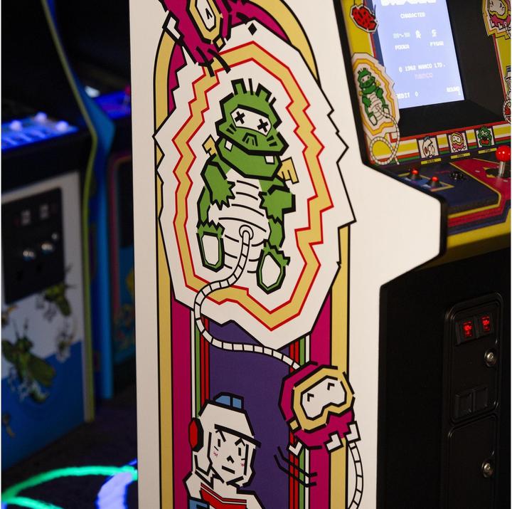 Actual product image Numskull Quarter Scale Arcade Cabinet - Dig Dug