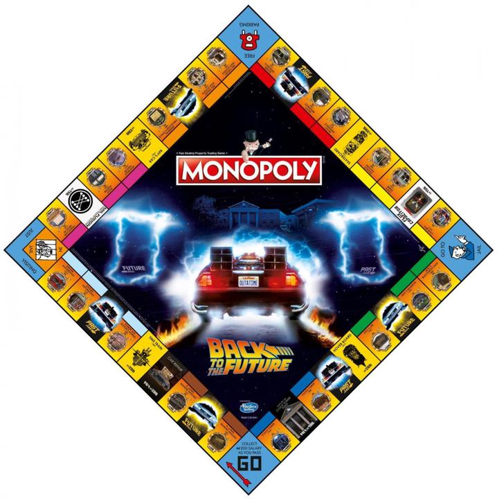 Immagine prodotto Winning Moves Monopoly Ritorno al Futuro (versione inglese) WM01330 per 5+ Anni (Inglese)