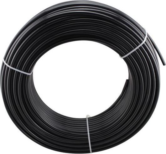 Produktbild RND Components Plastic Tubing, 7.5mm, 10mm, Polyamid 12, Schwarz, 100m (100 m, 10 mm)