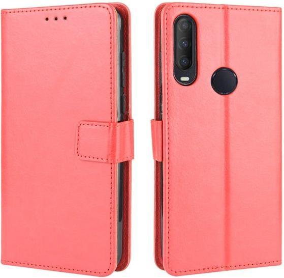 Image du produit MU Classic Crazy Horse III Bookcover Series en cuir (1S (2020), Alcatel 3X (2020))