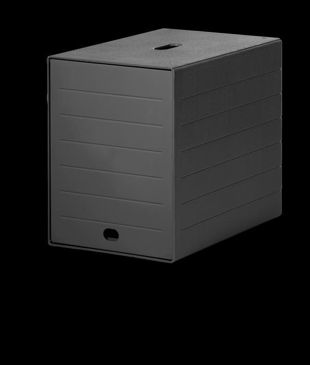 Actual product image Durable IDEALBOX PLUS 7 drawer box, HxWxD 322 x 250 x 365 mm, charcoal. (C4, A4)