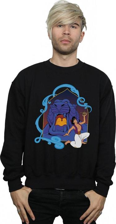 Actual product image Disney Mens Aladdin Cave Of Wonders Sweatshirt (XL)