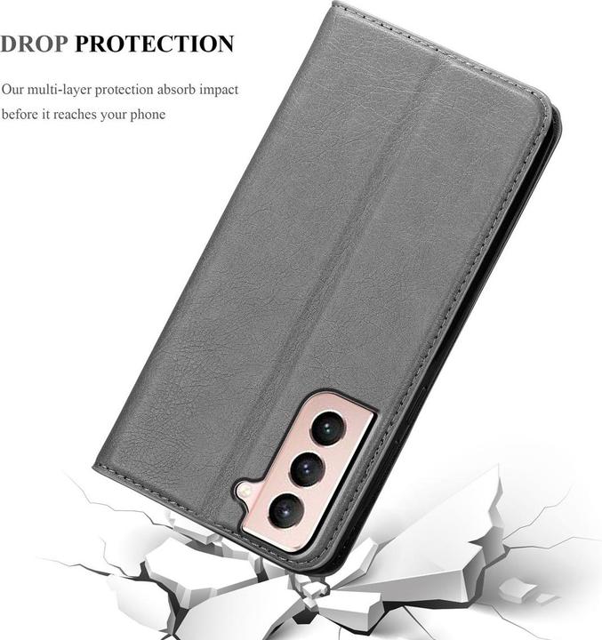Actual product image Cadorabo Book Invis. Magnet sleeve (Samsung Galaxy S21 5G)