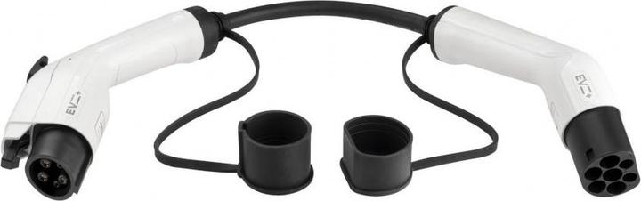 Ev + + Type 1 to Type 2 32A adapter for charging cable (7.20 kW, 0.20 m)