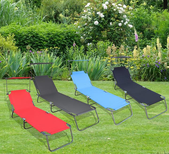 Immagine prodotto VCM Lettino con tettuccio parasole (185 cm)