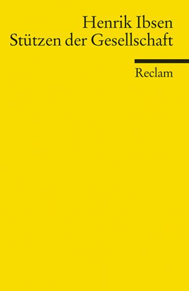 Image du produit Die Stützen der Gesellschaft (Allemand, Henrik Ibsen, 2010)