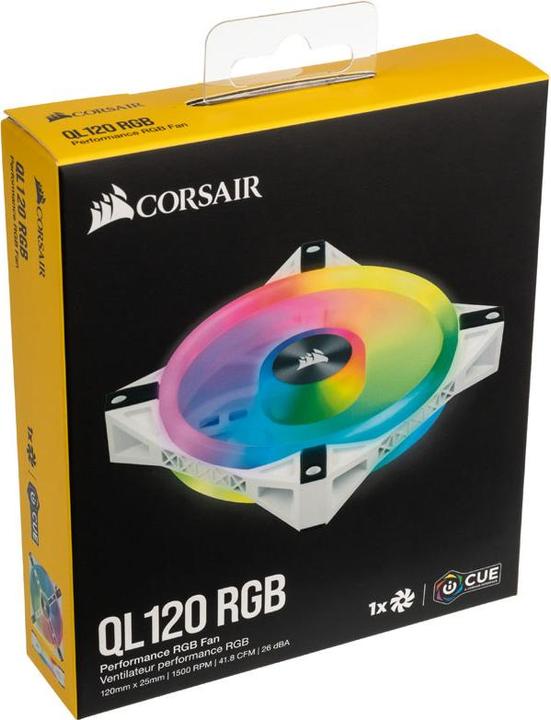 Produktbild Corsair iCUE QL120 RGB (120 mm, 1 x)