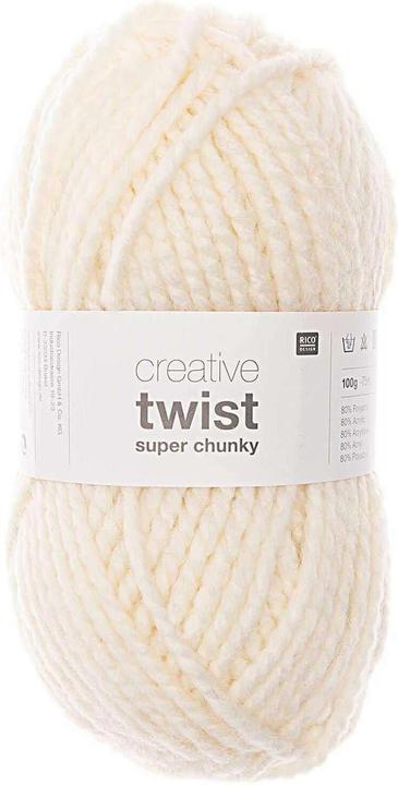Image du produit Rico Design Laine Creative Twist Super Chunky 100 g Beige (75 m)