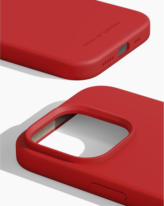 Produktbild iDeal Of Sweden Designer Magsafe Silicone Cover Red (Apple iPhone 14 Pro)