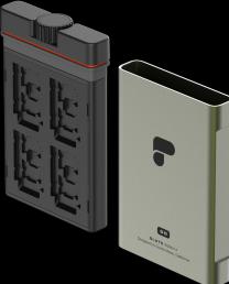Actual product image PolarPro Storage box Slate SD Edition II - Forest (Memory card cover)