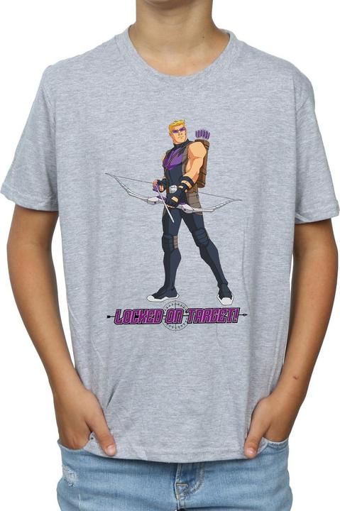 Actual product image Hawkeye Boys Locked On Target T-Shirt (140, 146)