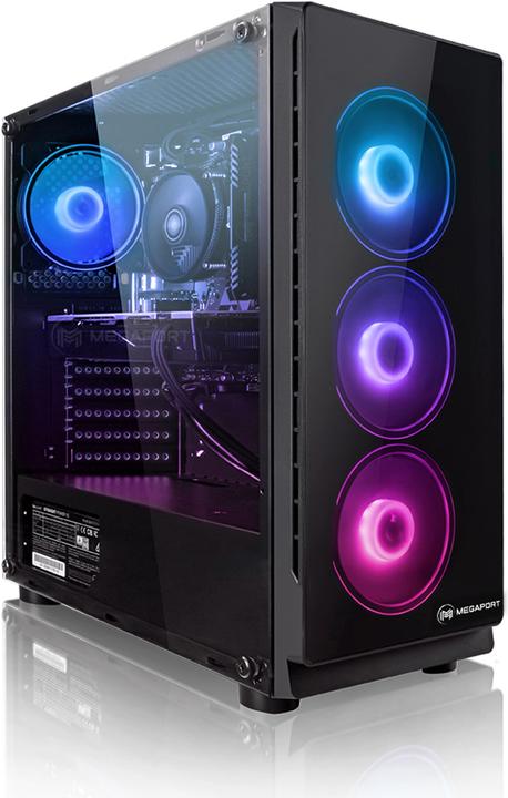 Image du produit Megaport PC de jeu Chaser AMD Ryzen 5 3600 - GeForce RTX 3060 (AMD Ryzen 5 3600, 16 Go, 1000 Go)