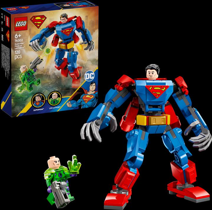Produktbild LEGO Superman Mech vs. Lex Luthor (76302, LEGO DC)