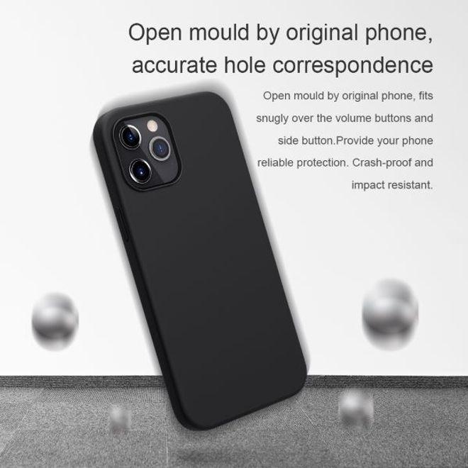 Actual product image Nillkin Flex Pure Series Silicone Sleeve (Apple iPhone 12 Pro Max)