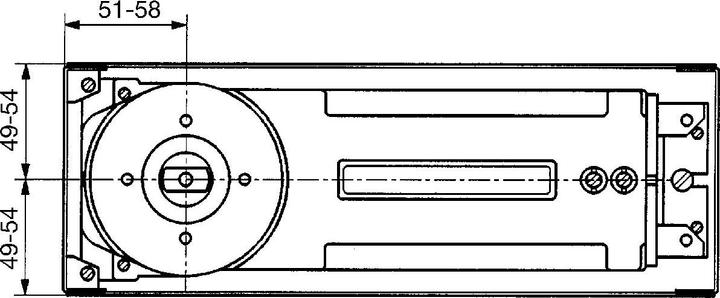 Actual product image Dormakaba Floor spring BTS 84 (Indoor)