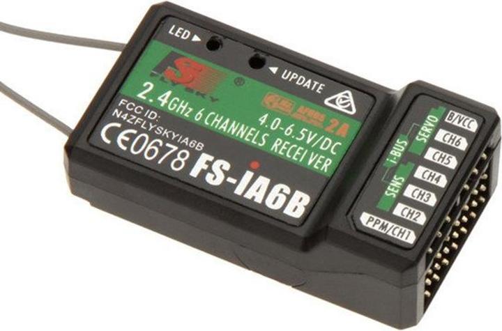 Image du produit Fly Sky Kit émetteur + récepteur FlySky FS-i6 + A6B