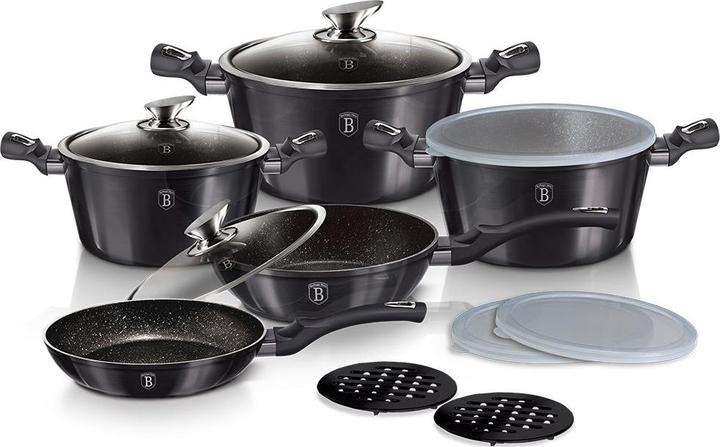 Actual product image BerlingerHaus Metallic Line Carbon Pro Edition (20 cm, Pot, Aluminium)