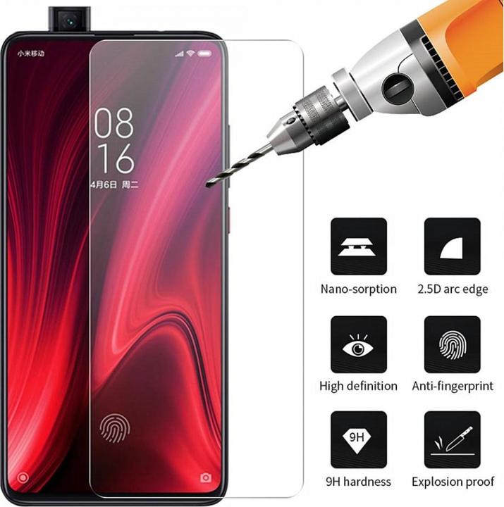 Produktbild Screenguard Xiaomi Mi 9T Panzerglas Schutzfolie Case Friendly Design (Xiaomi Mi 9T)