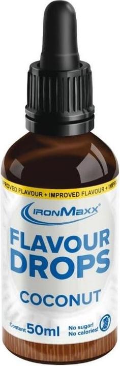 Actual product image IronMaxx Flavour Drops (50ml) (Coconut, 1 pcs.)