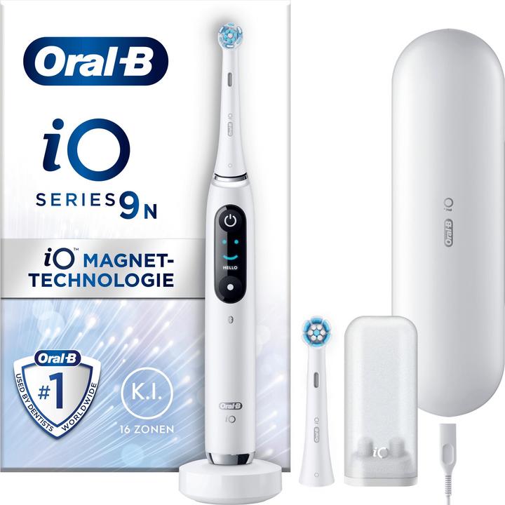 Actual product image Oral-B iO 9 + Sensitive (Oscillating toothbrush)