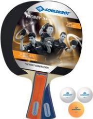 Actual product image Schildkröt Donic-Schildkröt 788602 - Hobby table tennis set for 2 players, 2 bats, 3 balls, bag