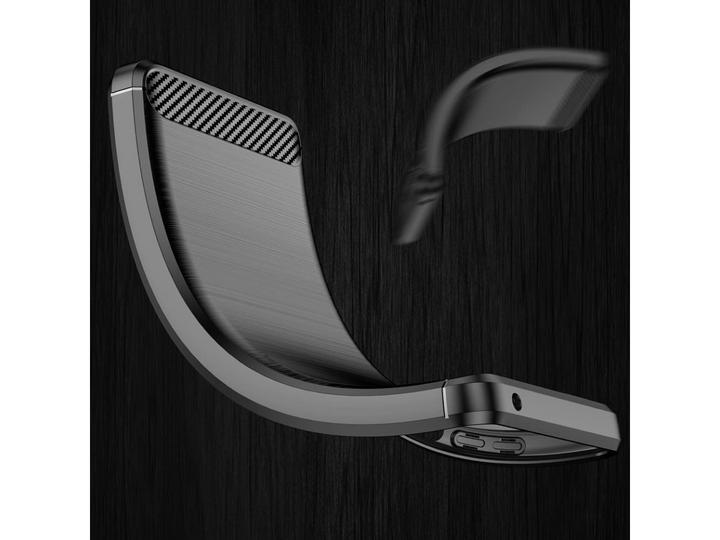 Produktbild Screenguard Xiaomi Redmi Note 11S Hülle Carbon Brushed Soft TPU (Xiaomi Redmi Note 11S)