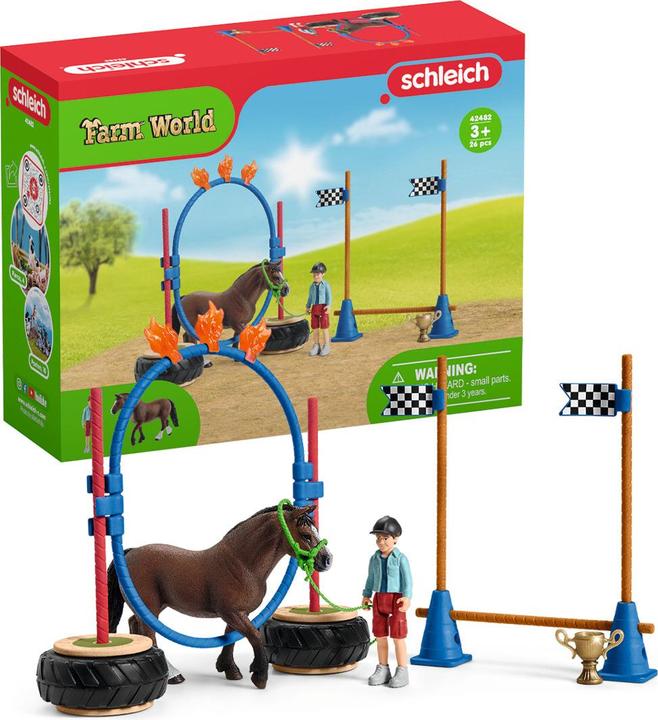 Image du produit Schleich Course d'agility pour poneys