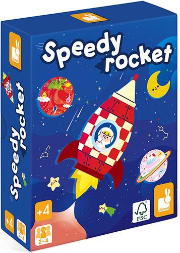 Actual product image Janod Game Fast Rocket (German, French, English, Italian)