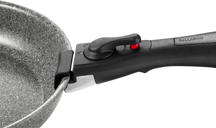 Actual product image Ballarini 3-piece Torre frying pan set 24 + 28cm (52 cm, Frying pan, Aluminium)