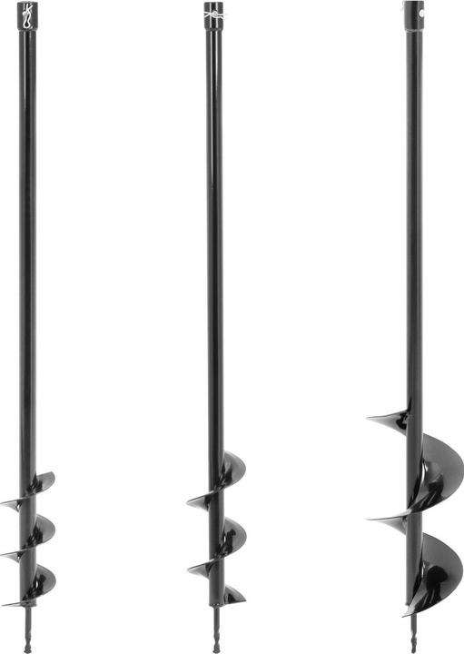 Immagine prodotto Hillvert Trivella a mano 100 cm - Con tre punte: Ø 80, 100, 150 mm