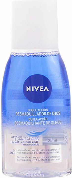 NIVEA VISAGE desmaquillador ojos waterproof doble acción 125 ml (Reinigungstücher, 125 ml)