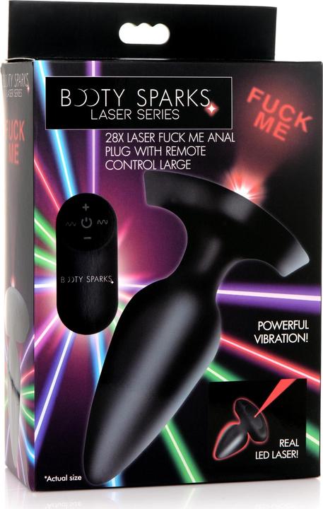 Immagine prodotto XR Brands Laser Fuck Me - Plug anale grande con telecomando