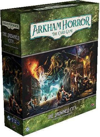 Produktbild FFG FFGD1184 - Arkham Horror: Das Kartenspiel - Die Versunkene Stadt (Kampagnen-Erweiterung) (Deutsch)