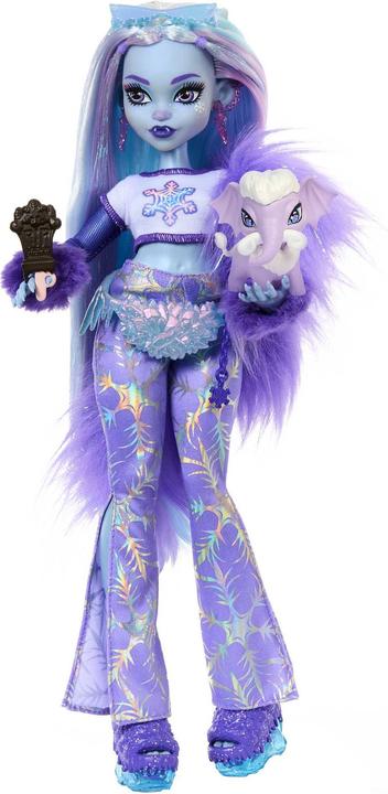 Image du produit Monster High Abbey Bominable Yeti avec mammouth de compagnie et accessoires
