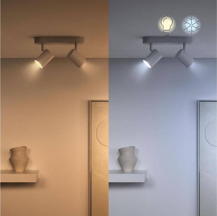 Productafbeelding WiZ Afstembaar wit en gekleurd glas (GU10, 4.70 W, 345 lm, 1 x, F)