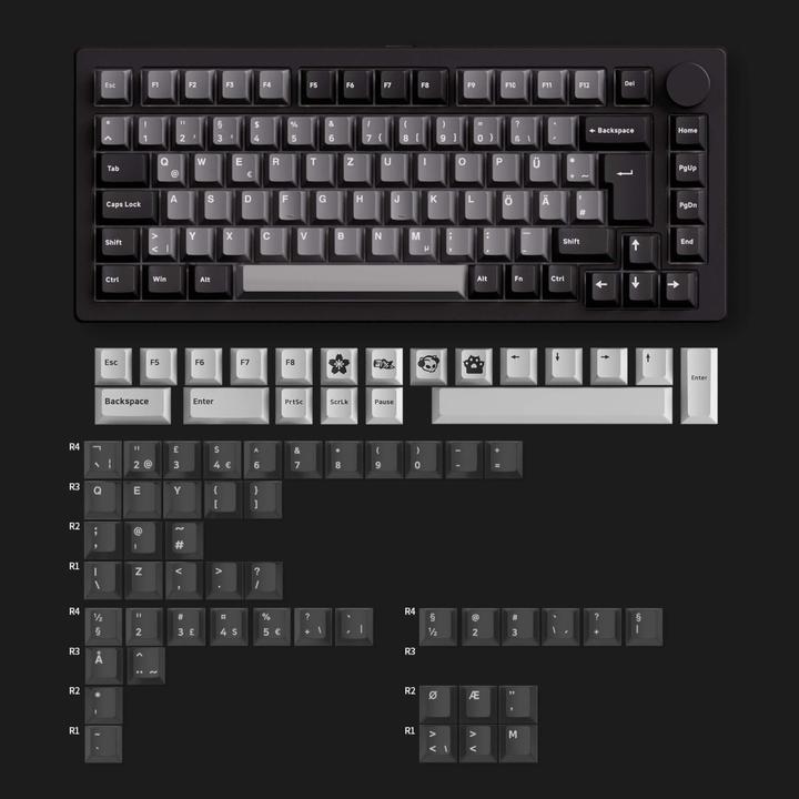 Image du produit Akko Monsgeek M1 V5 (DE, Filaire, Sans fil)