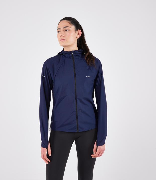 Produktbild Kiprun Laufjacke Trailrunning Damen winddicht - Run 900 Wind blau (38)